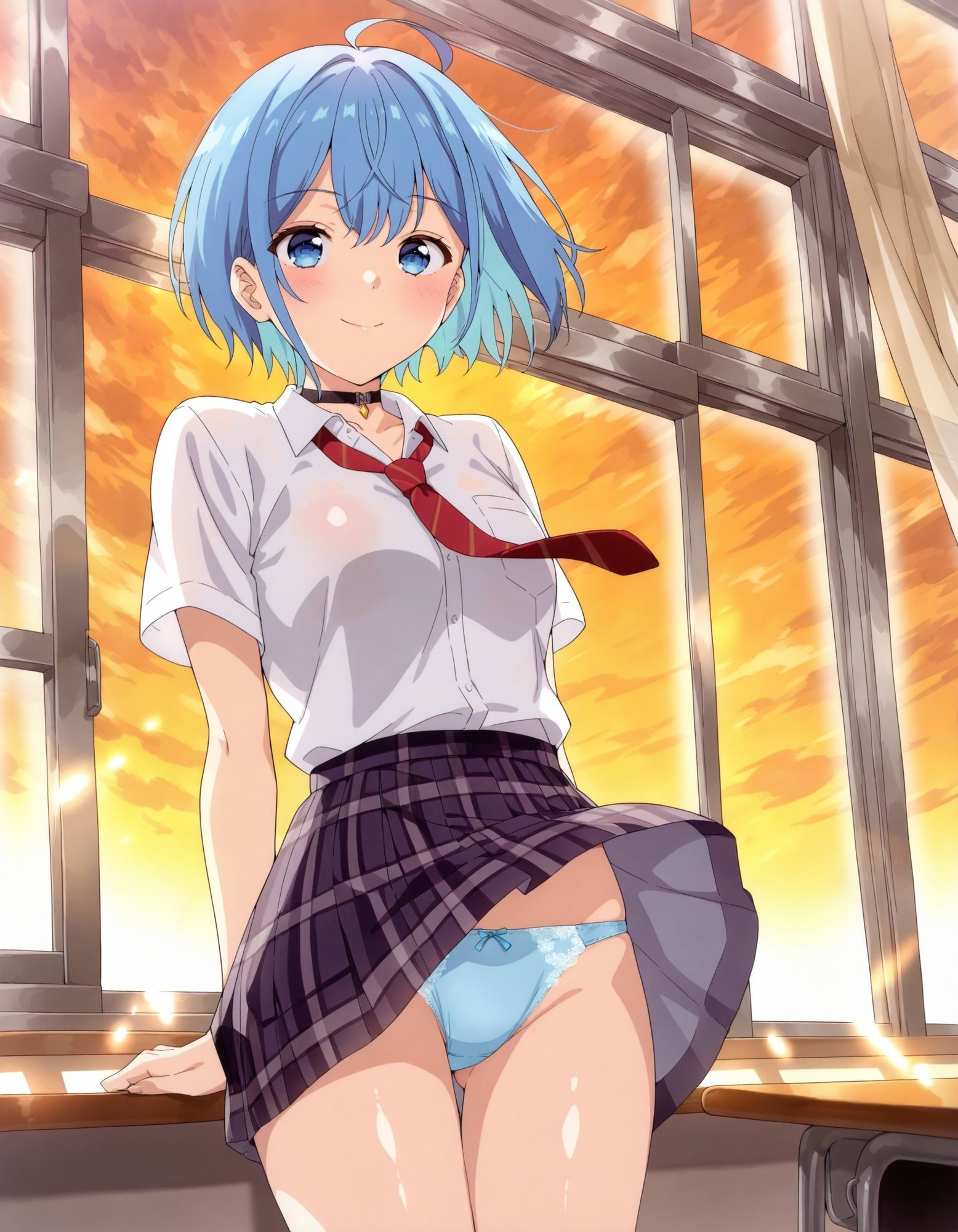 サンプル画像2:犬〇日葵のパンチラ〜制服編〜(D.P.H.) [d_645516]