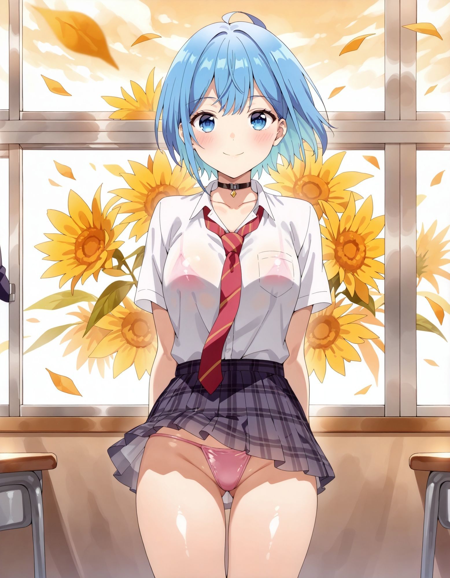 犬〇日葵のパンチラ〜制服編〜 画像5