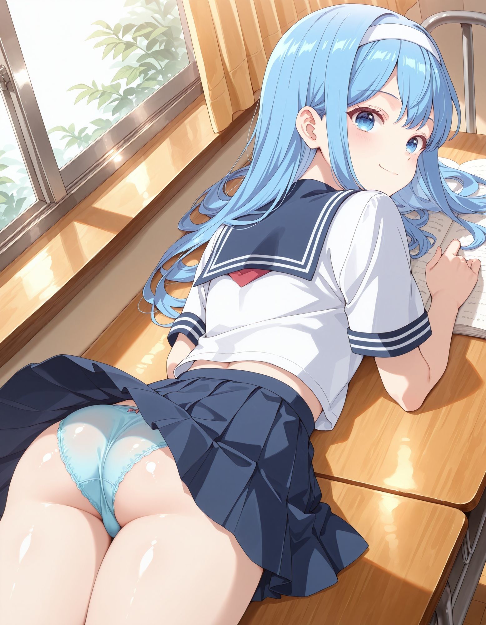 サンプル画像3:犬〇日葵のパンチラ〜セーラー編〜(D.P.H.) [d_645518]