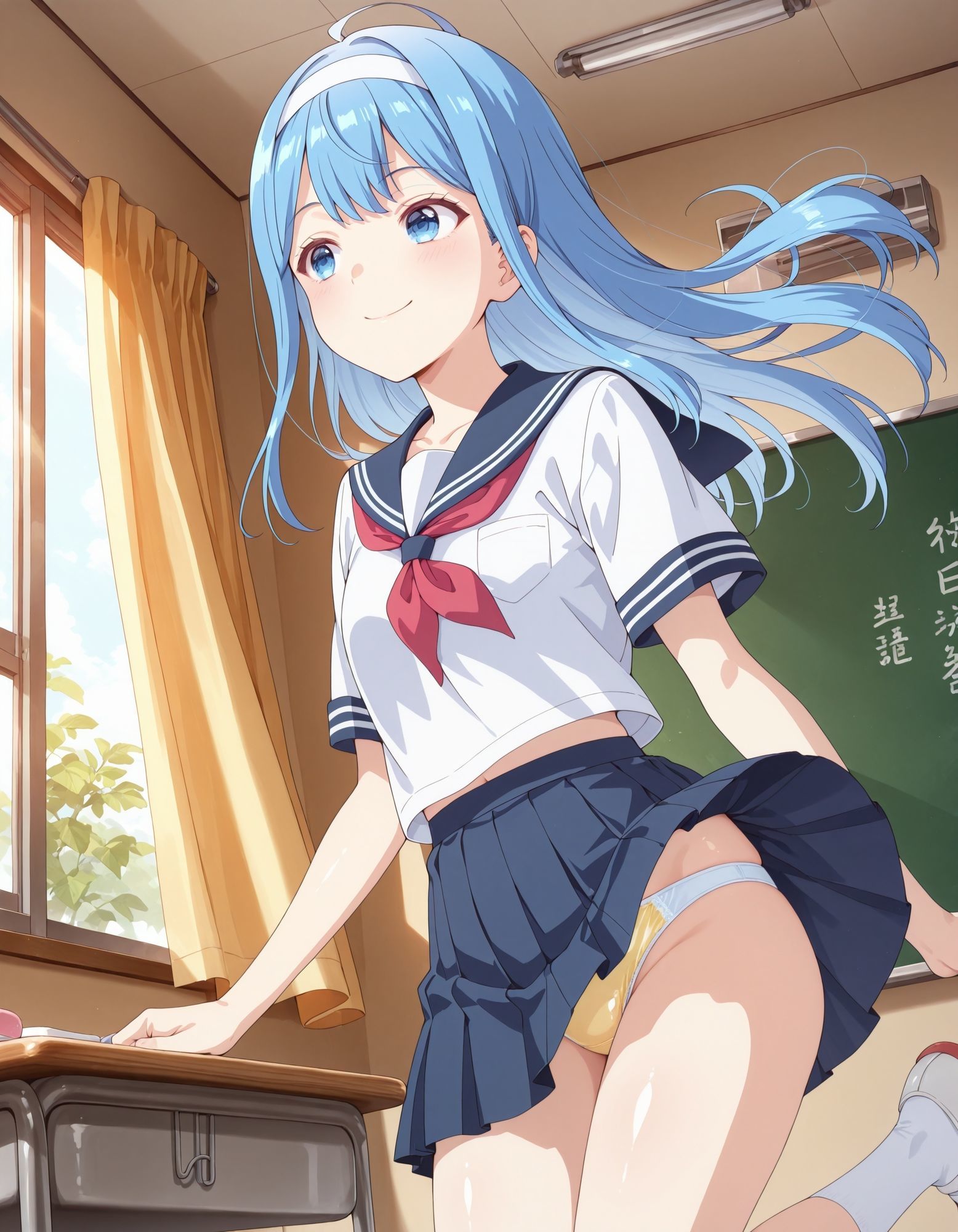 犬〇日葵のパンチラ〜セーラー編〜 画像4