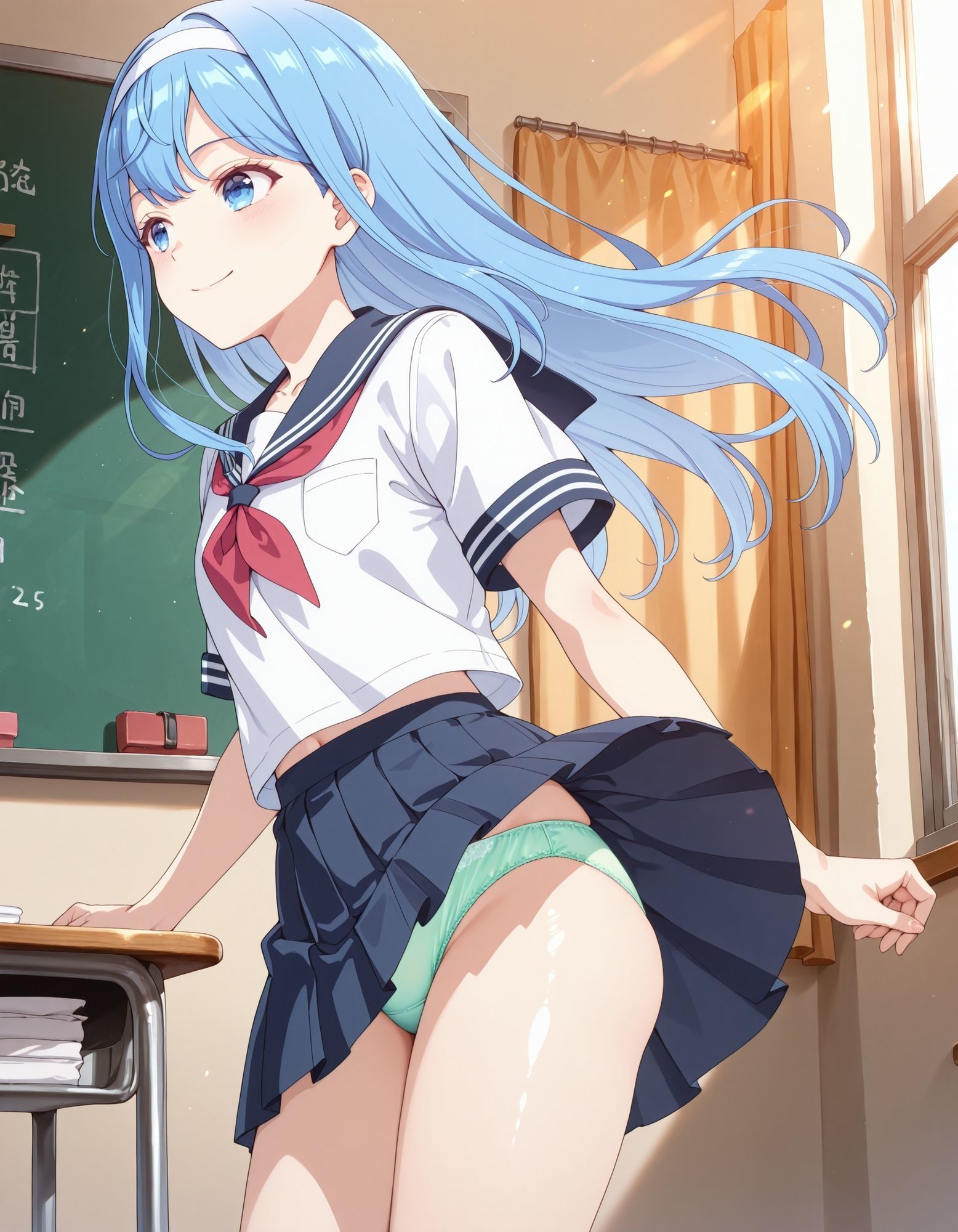 サンプル画像6:犬〇日葵のパンチラ〜セーラー編〜(D.P.H.) [d_645518]