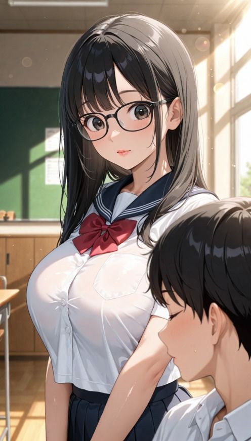 サンプル画像3:純真無垢な生徒会長の淫らな裏顔 〜アヘ顔晒して中出し懇願〜(みるじろー) [d_645584]