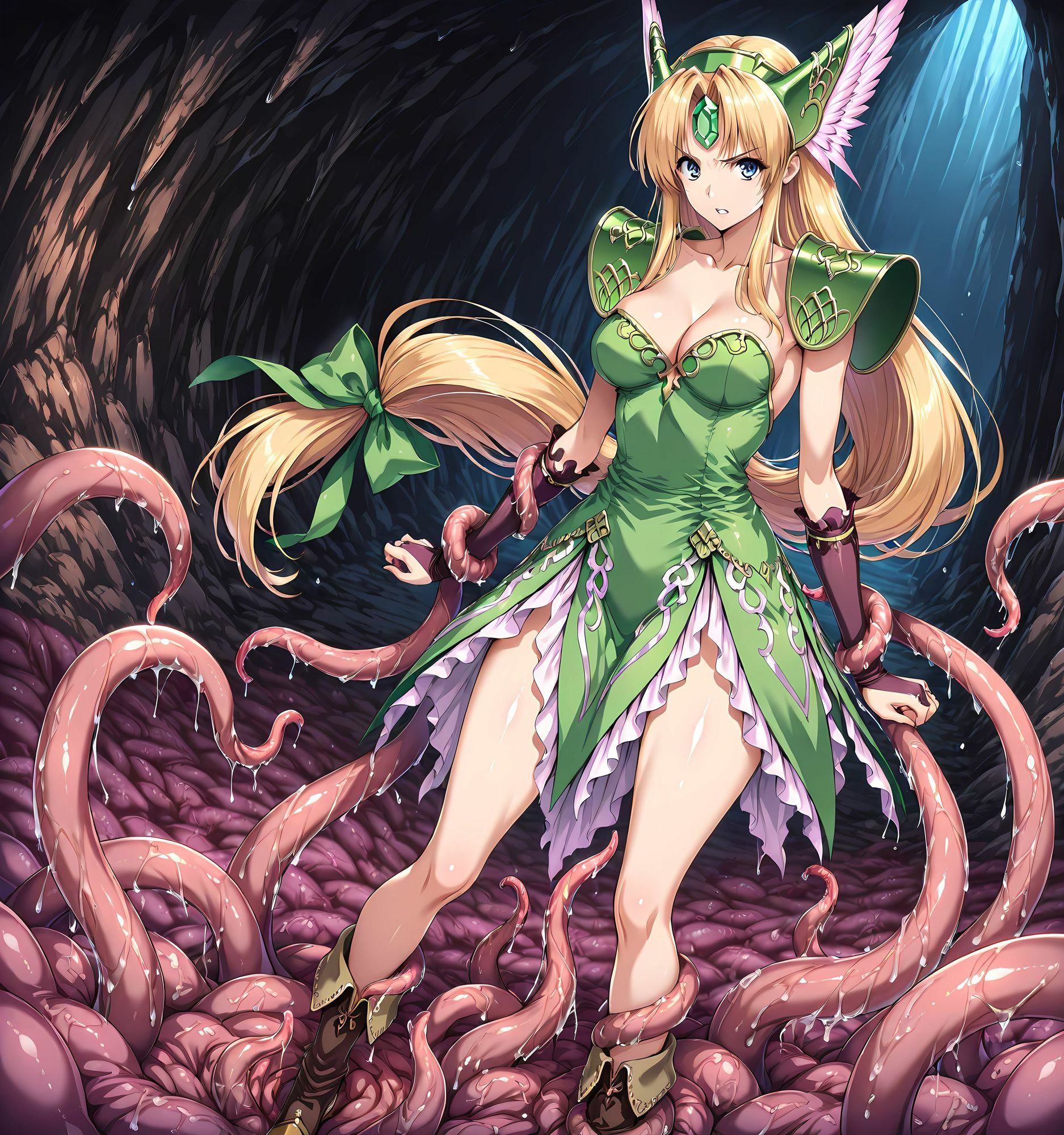 サンプル画像3:リース洗脳丸呑み悪堕ち〜淫魔化搾精〜(ochiruevil) [d_645645]