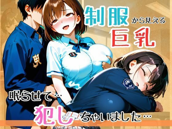 サンプル画像2:野球キャプテンとマネージャーの秘密の関係！無防備に眠ってあどけない寝顔に背徳感でフル勃起…。勝手に中出しして性学習を実践してみたら、お互い興味あって彼氏よりも先に種付け完了〜(秘密のteruteru88) [d_645653]