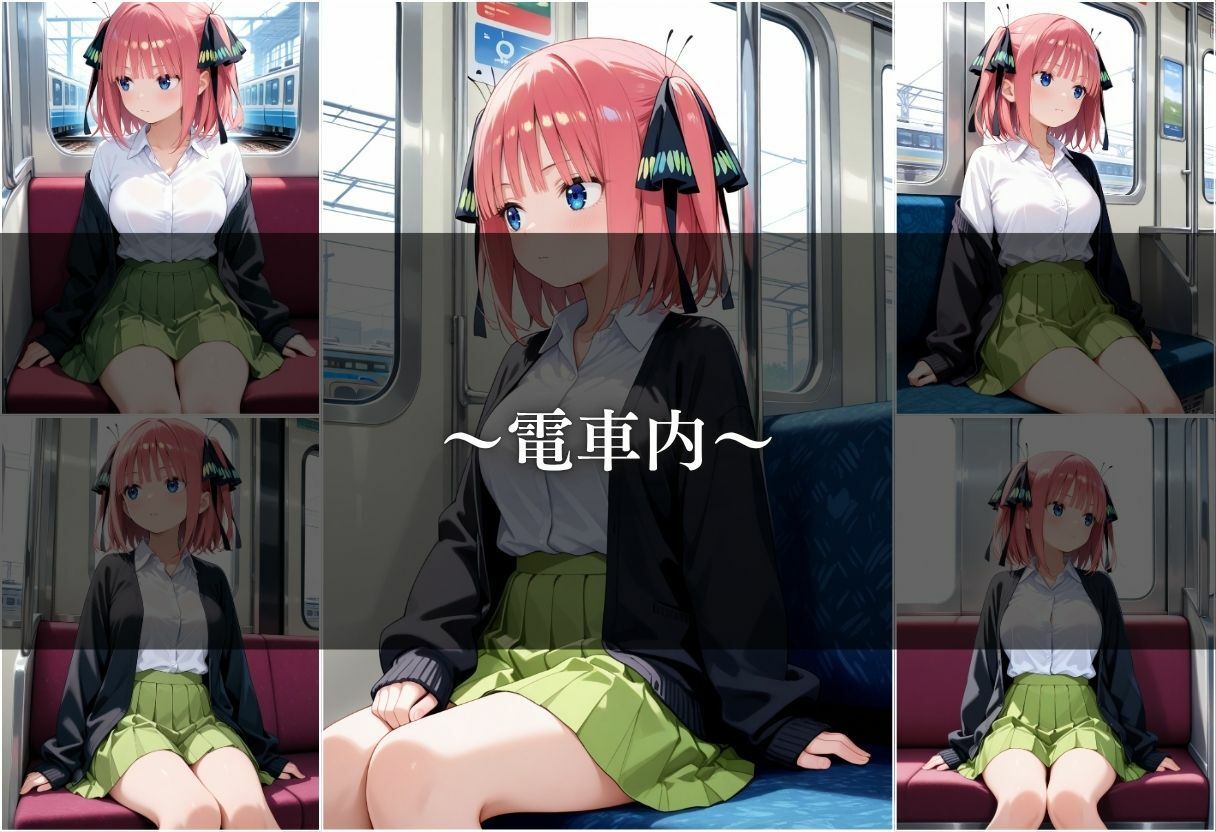 サンプル画像3:【電車痴●】痴●列車〜中野二乃〜(ks) [d_645687]