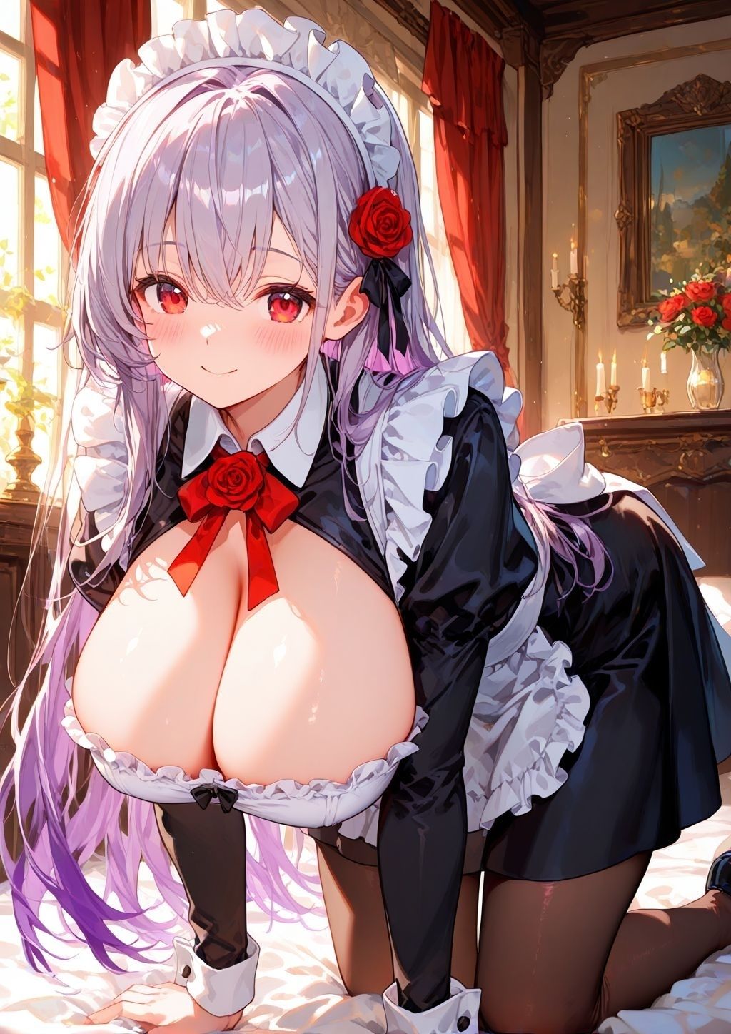 サンプル画像1:専属奉仕(ぷるるん部) [d_645830]