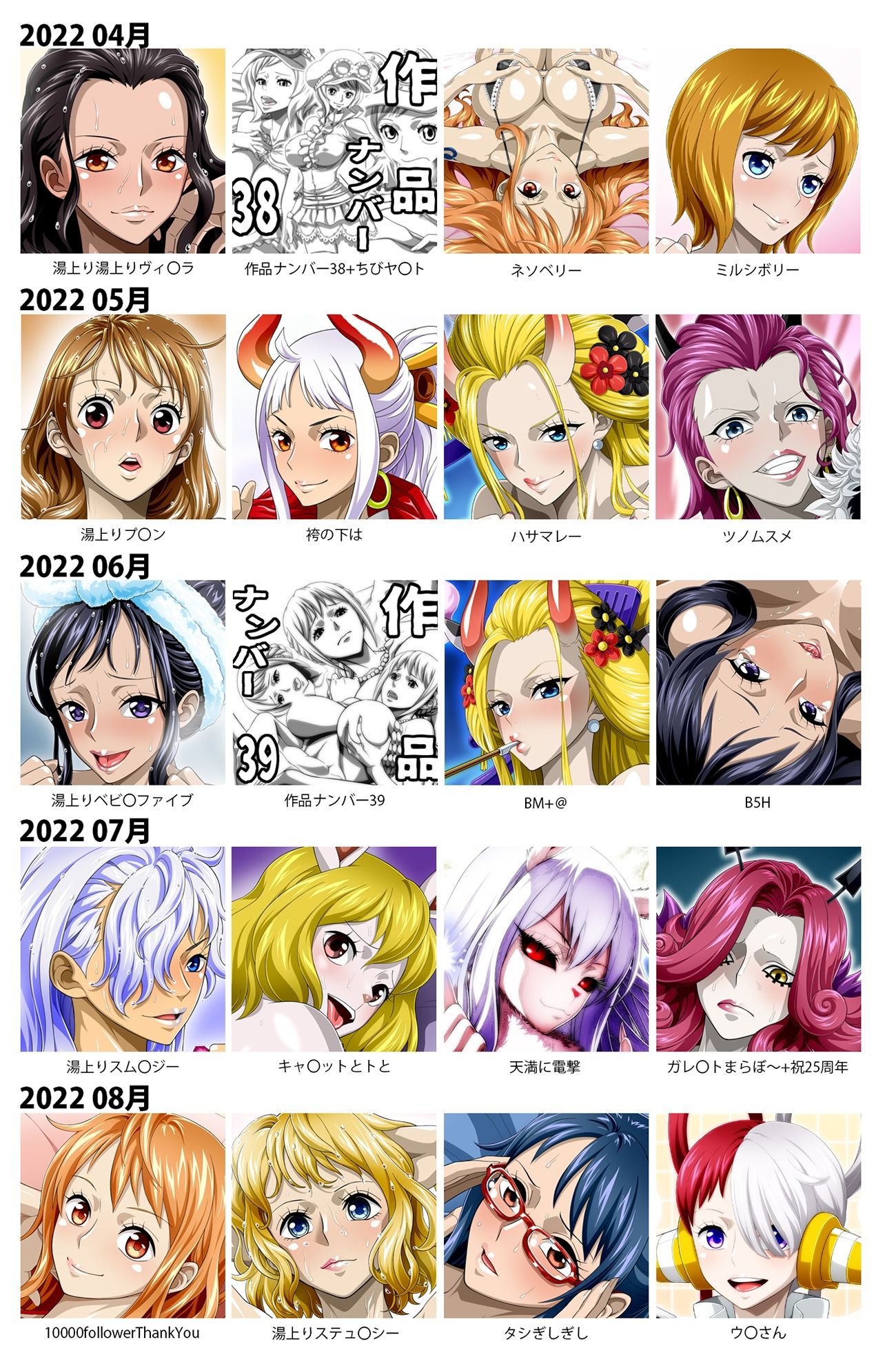 Ci-en/Fantia配信バックナンバー2022年04月-2022年08月版 画像1