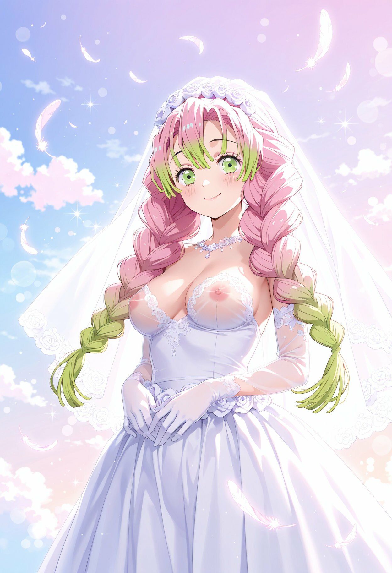 【鬼◯の刃】夢色ウェディング - しのぶ・蜜璃・カナヲの祝福 - 画像7