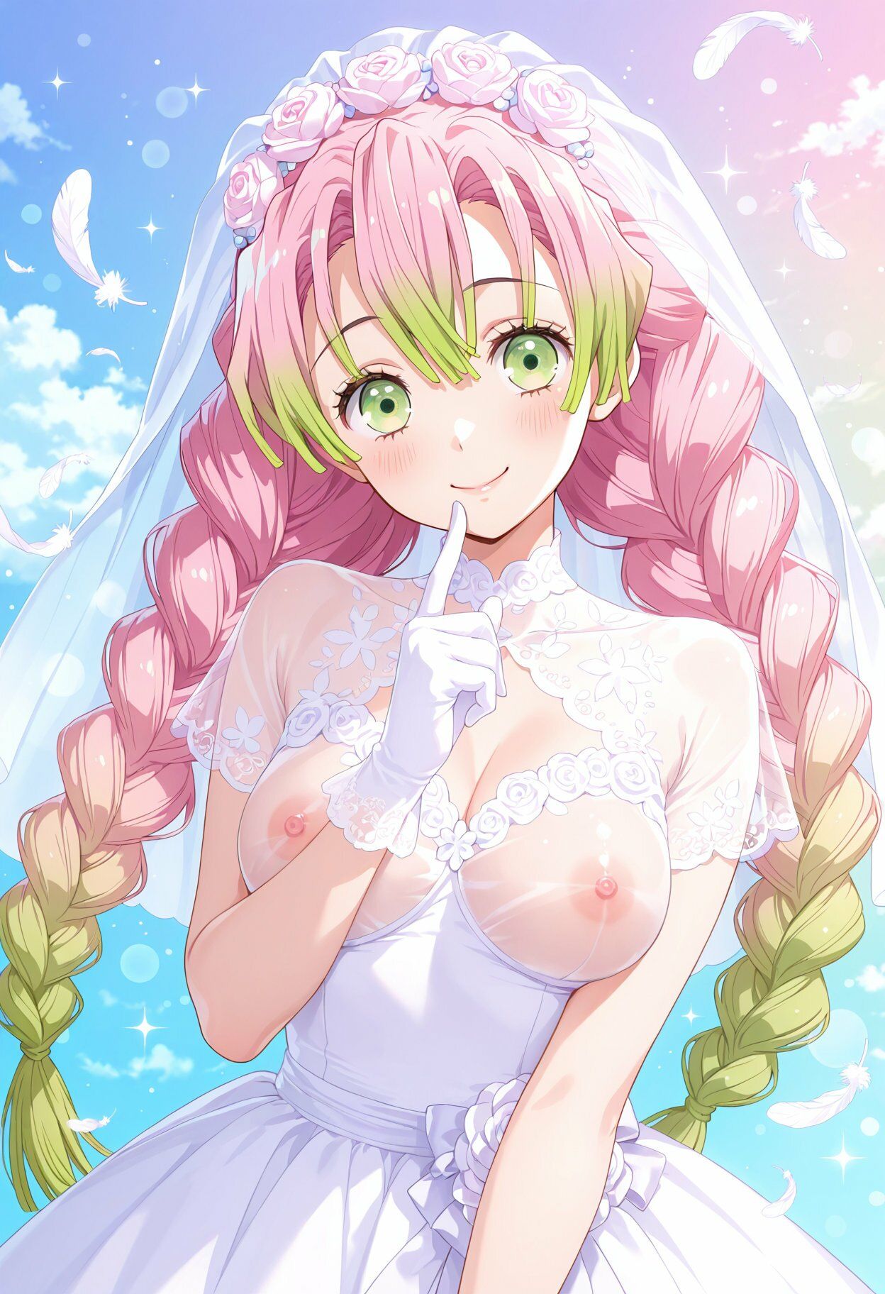 【鬼◯の刃】夢色ウェディング - しのぶ・蜜璃・カナヲの祝福 - 画像8