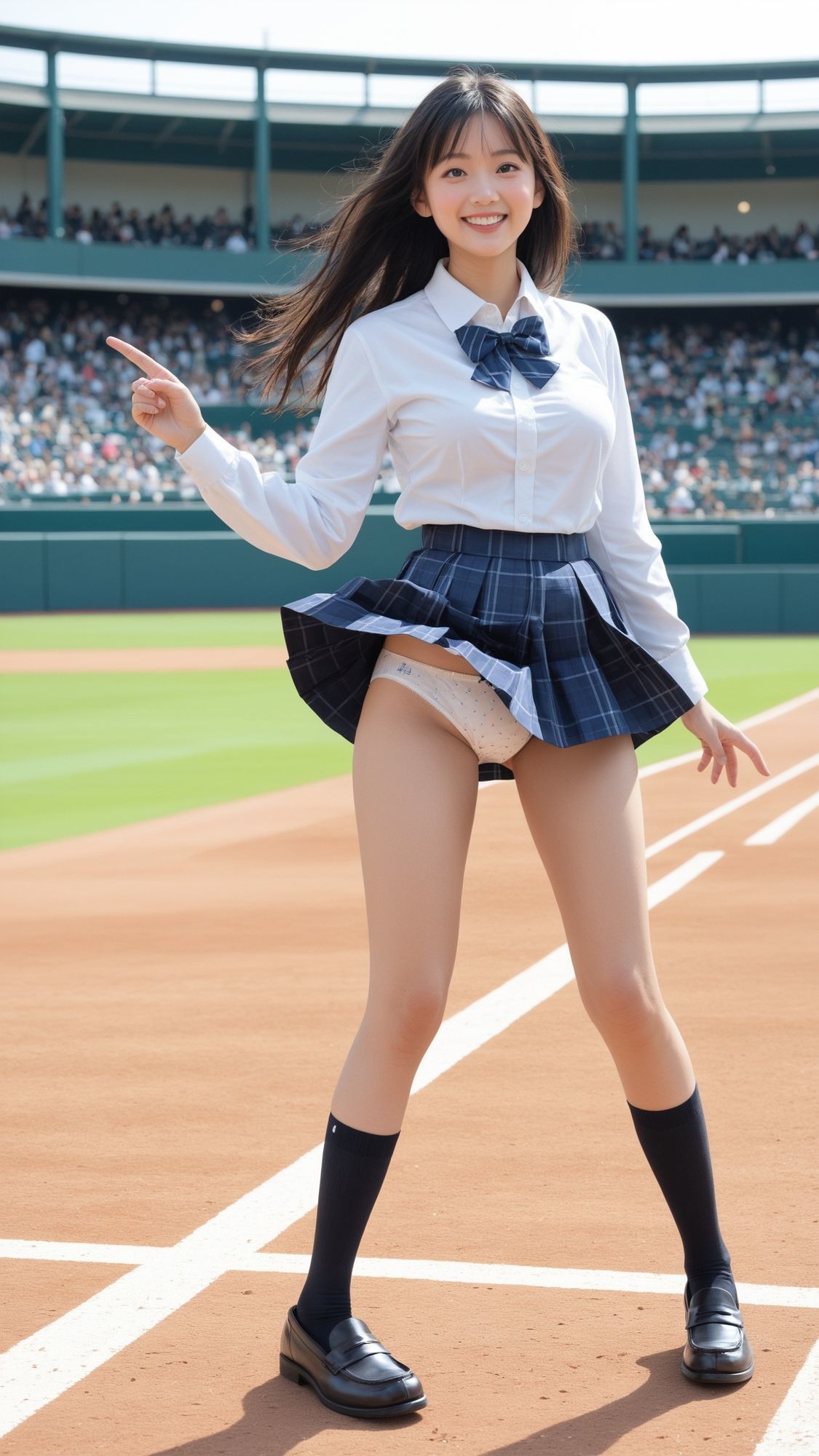 【動画】野球部 女子マネージャー  〜代表25校女子マネ パンチラ 開会式編〜 画像8