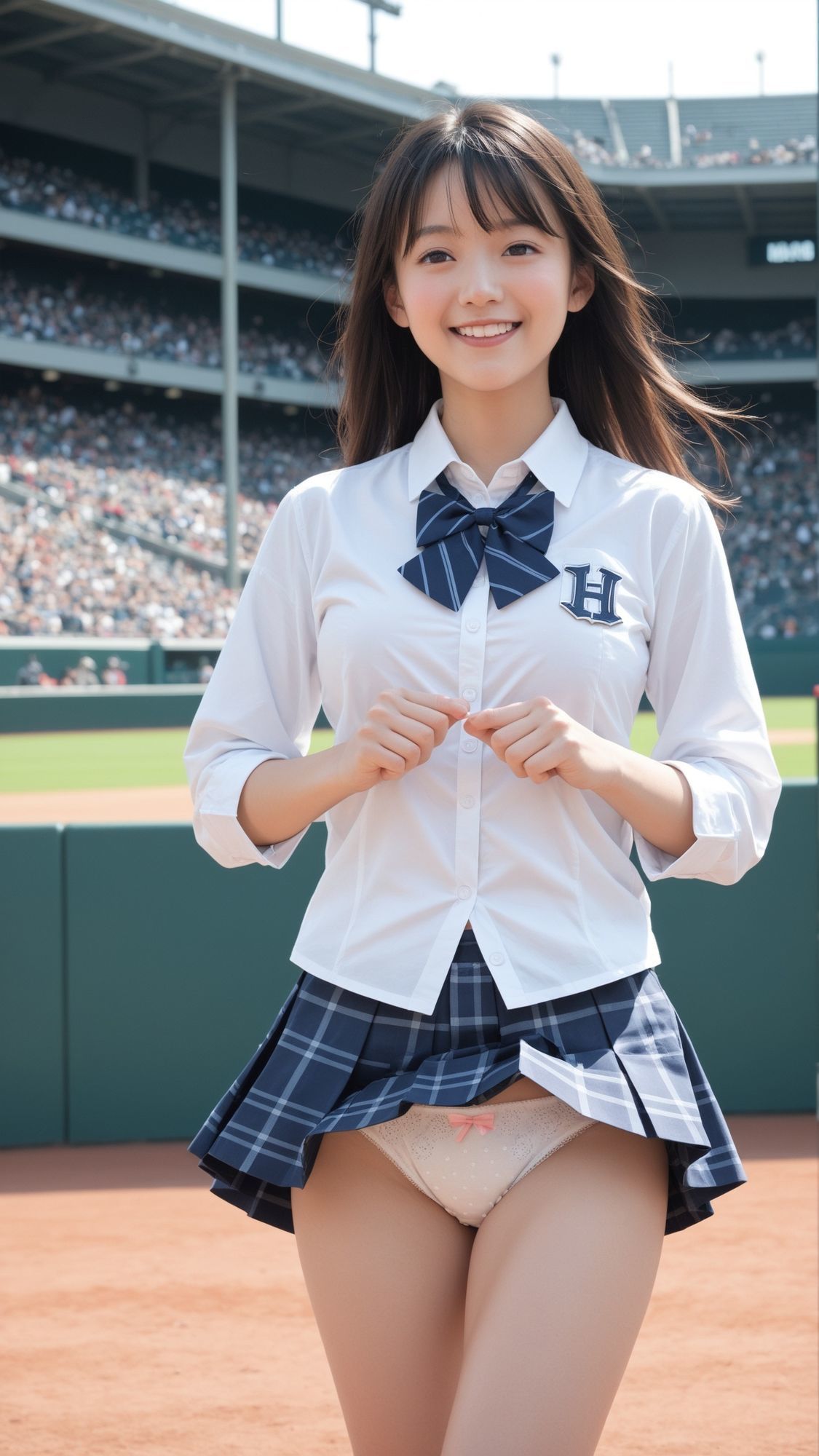 【動画】野球部 女子マネージャー  〜代表25校女子マネ パンチラ 開会式編〜 画像9
