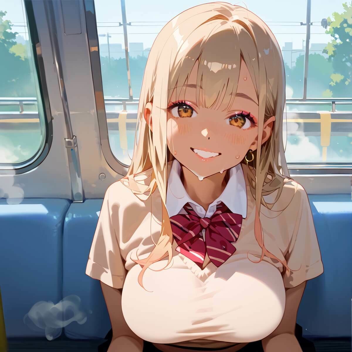 ギャルだらけの最強！満員電車！5・190枚 画像10
