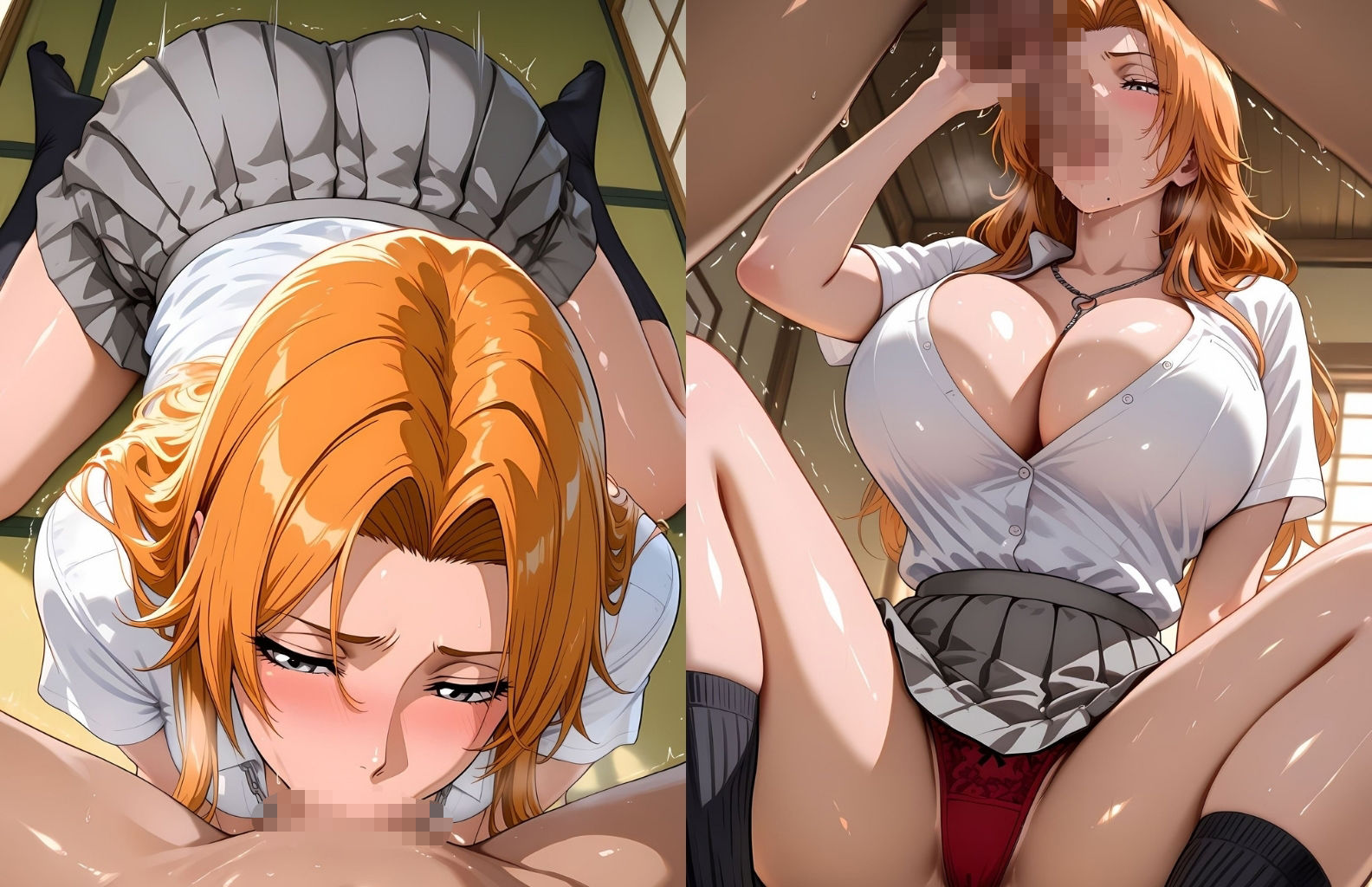 サンプル画像2:松〇乱菊  ヒロイン寝取られ集(ホットケーキ) [d_646015]