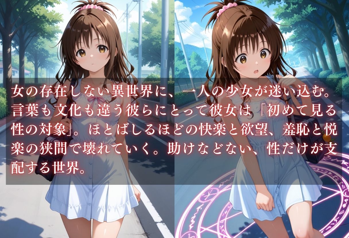 サンプル画像1:異世界転生〜女がいない世界だった〜結城美柑(ウリボーデザイン) [d_646044]