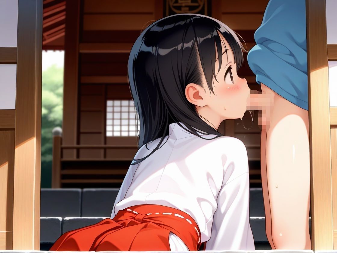 ちっぱい巫女ちゃんの初体験2