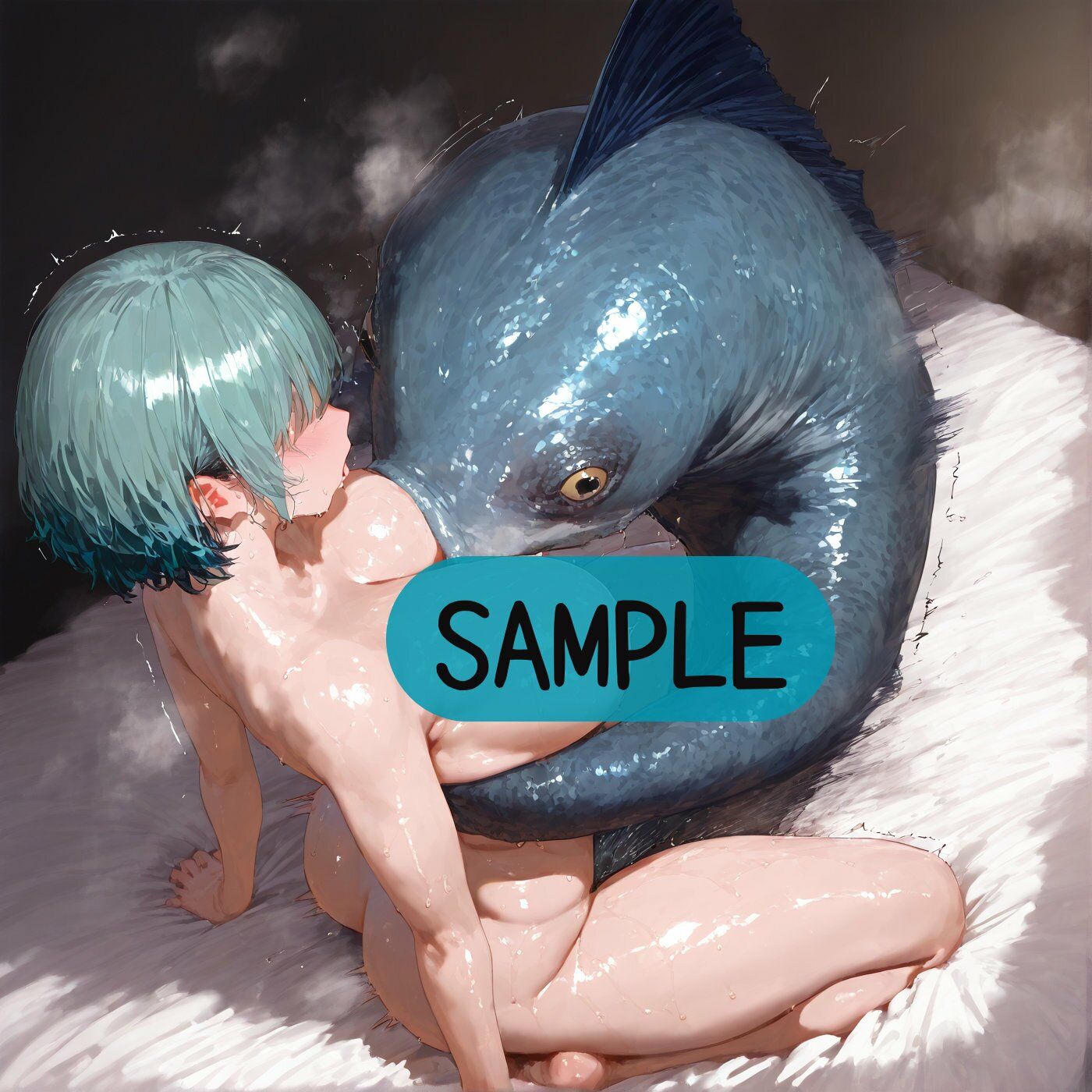 サンプル画像1:魚人(ショックしゅう) [d_646076]