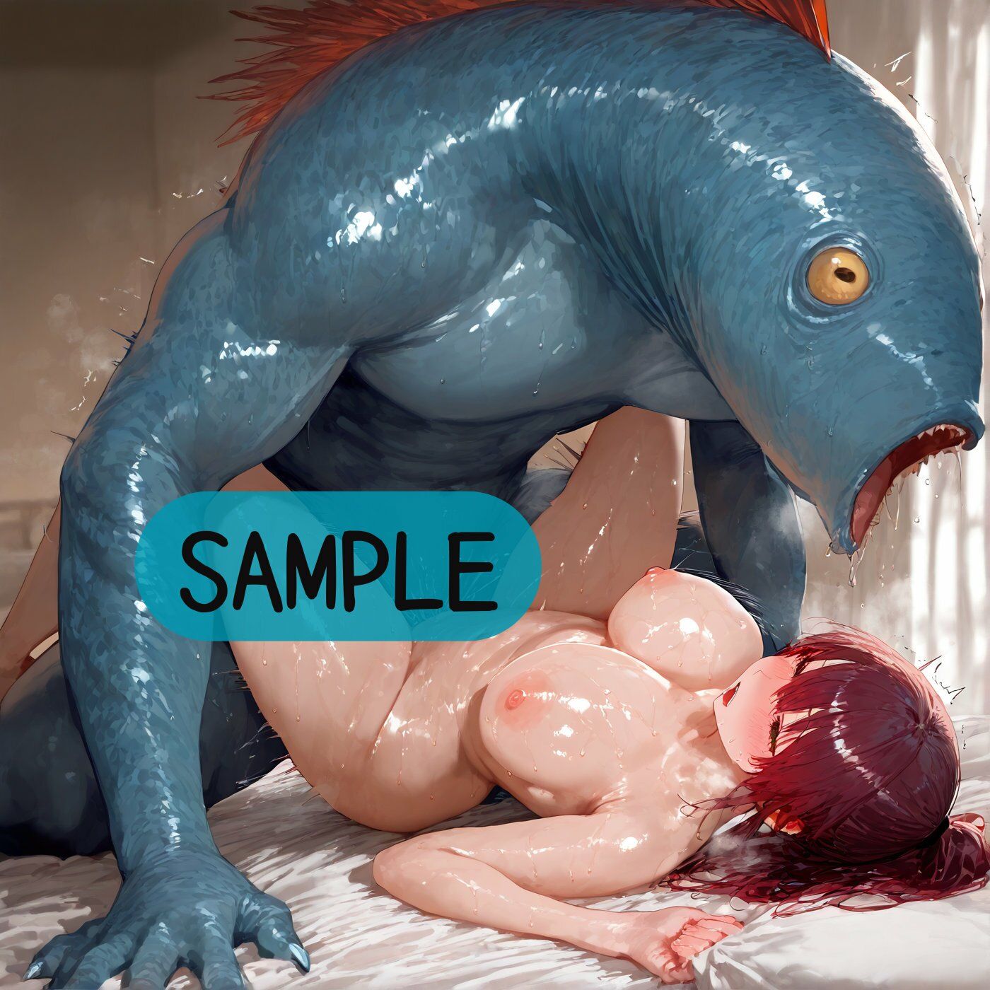 サンプル画像2:魚人(ショックしゅう) [d_646076]