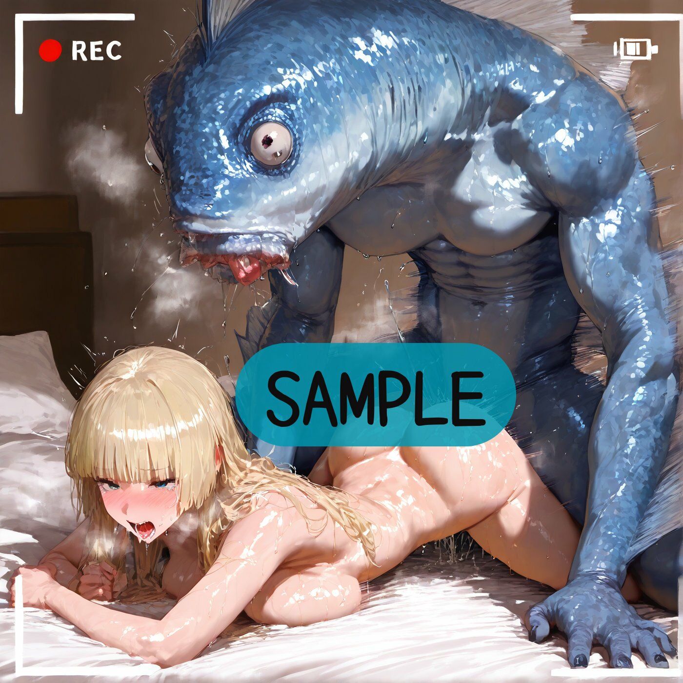 サンプル画像4:魚人(ショックしゅう) [d_646076]