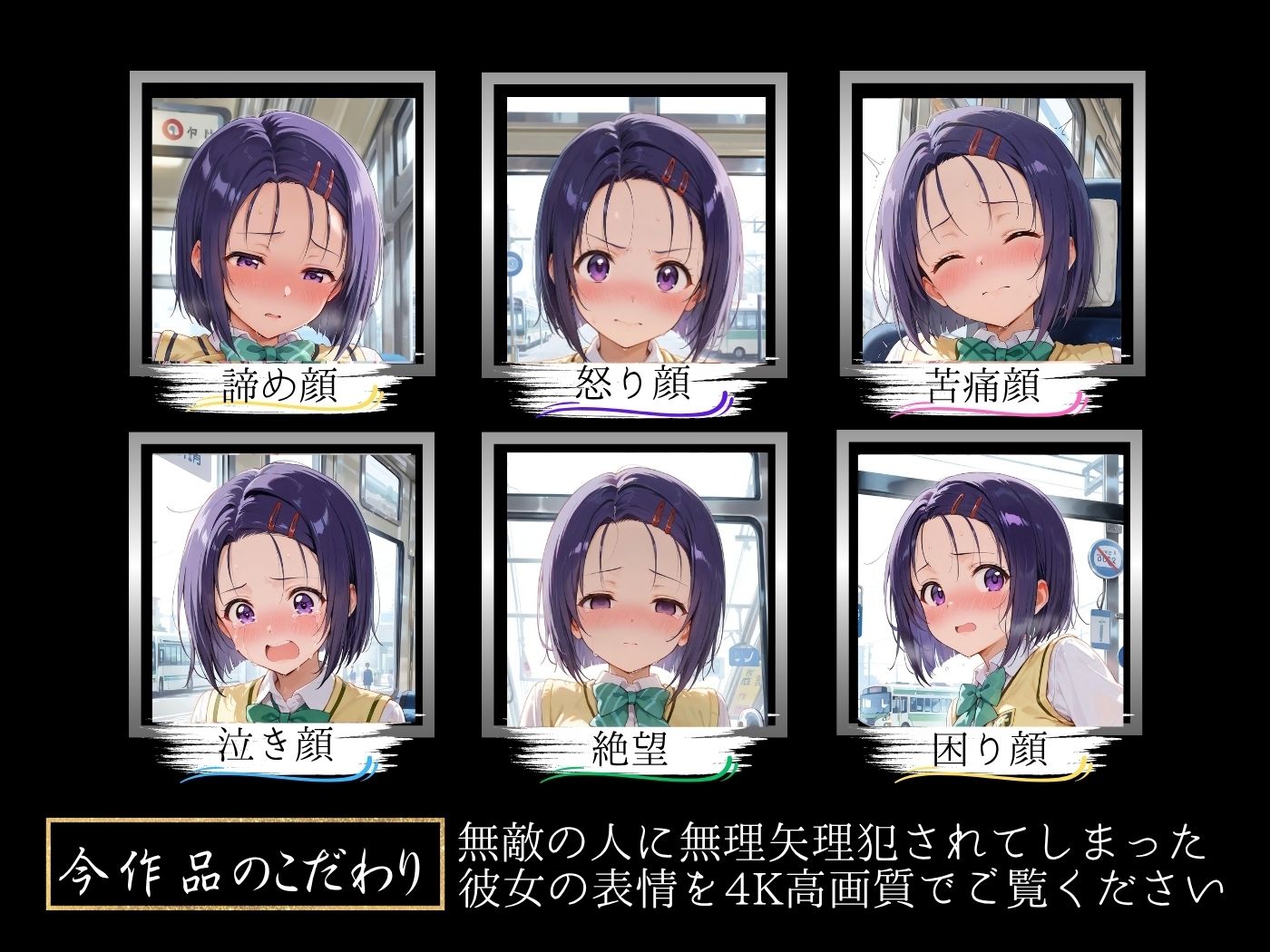 サンプル画像4:痴●バス〜無敵の人に犯●れた女子●生達〜西●寺春菜編(violence  boy) [d_646117]