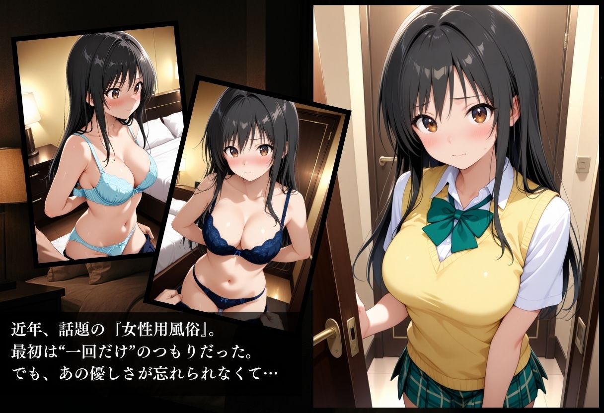 【エロ漫画】女性用風俗『古手川唯』1