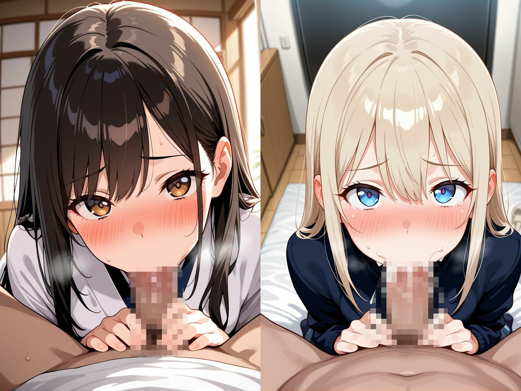 サンプル画像3:女子校生  羞恥の性交特訓NTR！〜彼氏のためにやりまくる！！〜(性の訓練所) [d_646169]