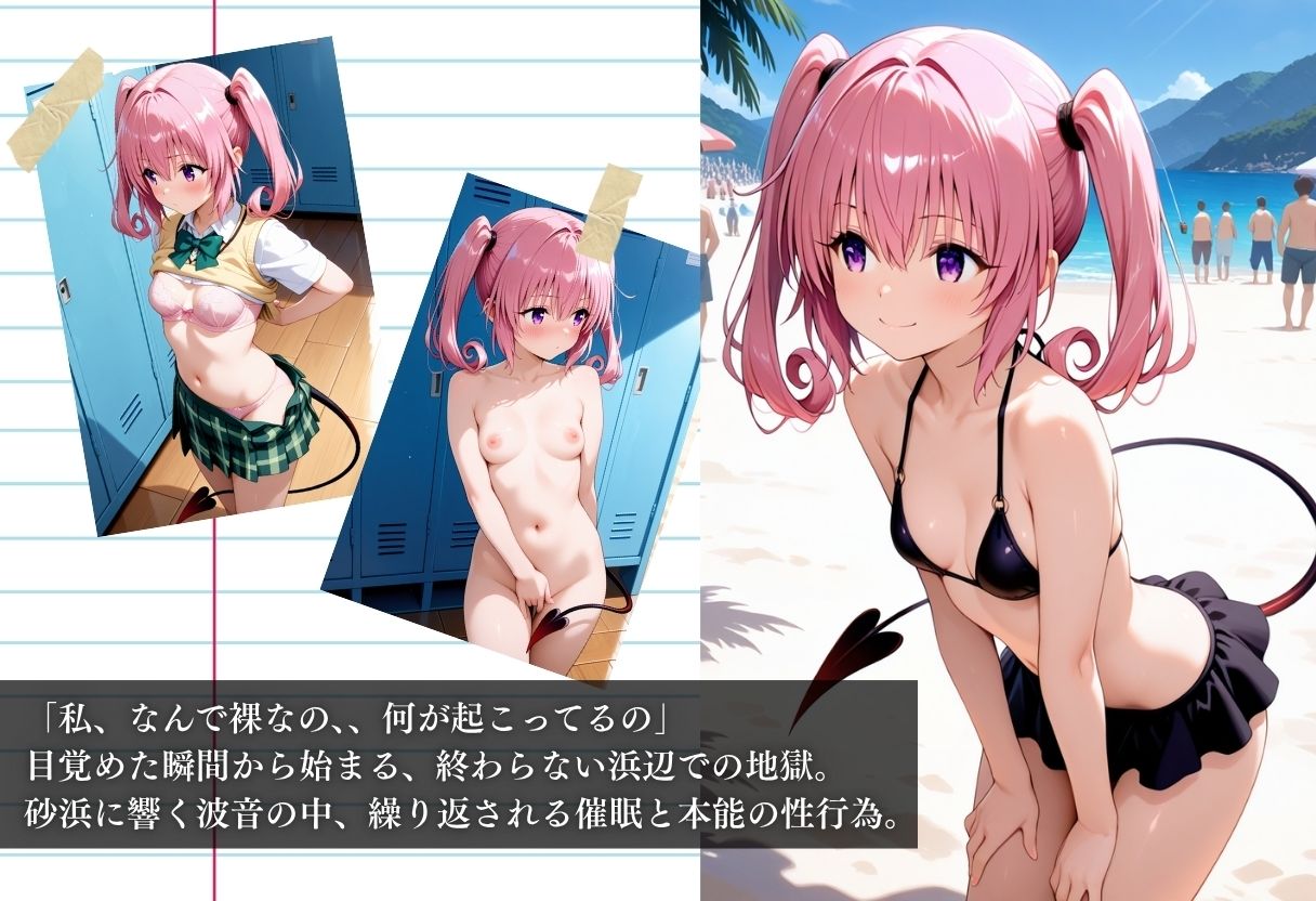 ビーチで催● メチャクチャに犯●れ絶頂するナナ。気づいた時には手遅れだった。1