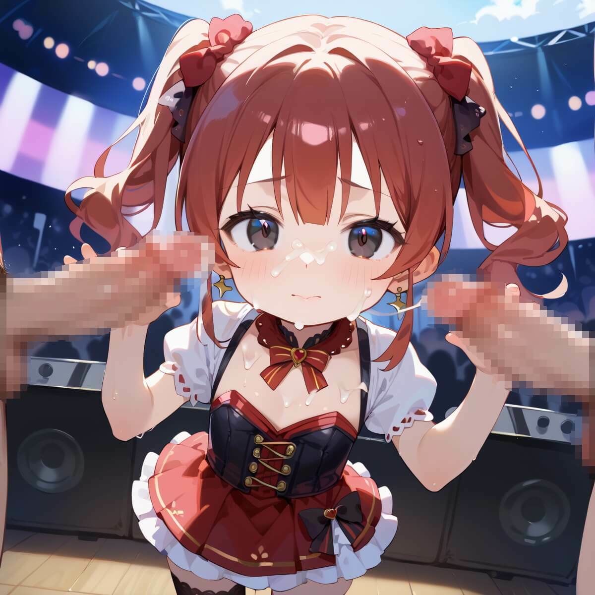 ちっぱいアイドルエッチすぎるファンサ2★230枚 サンプル画像 3