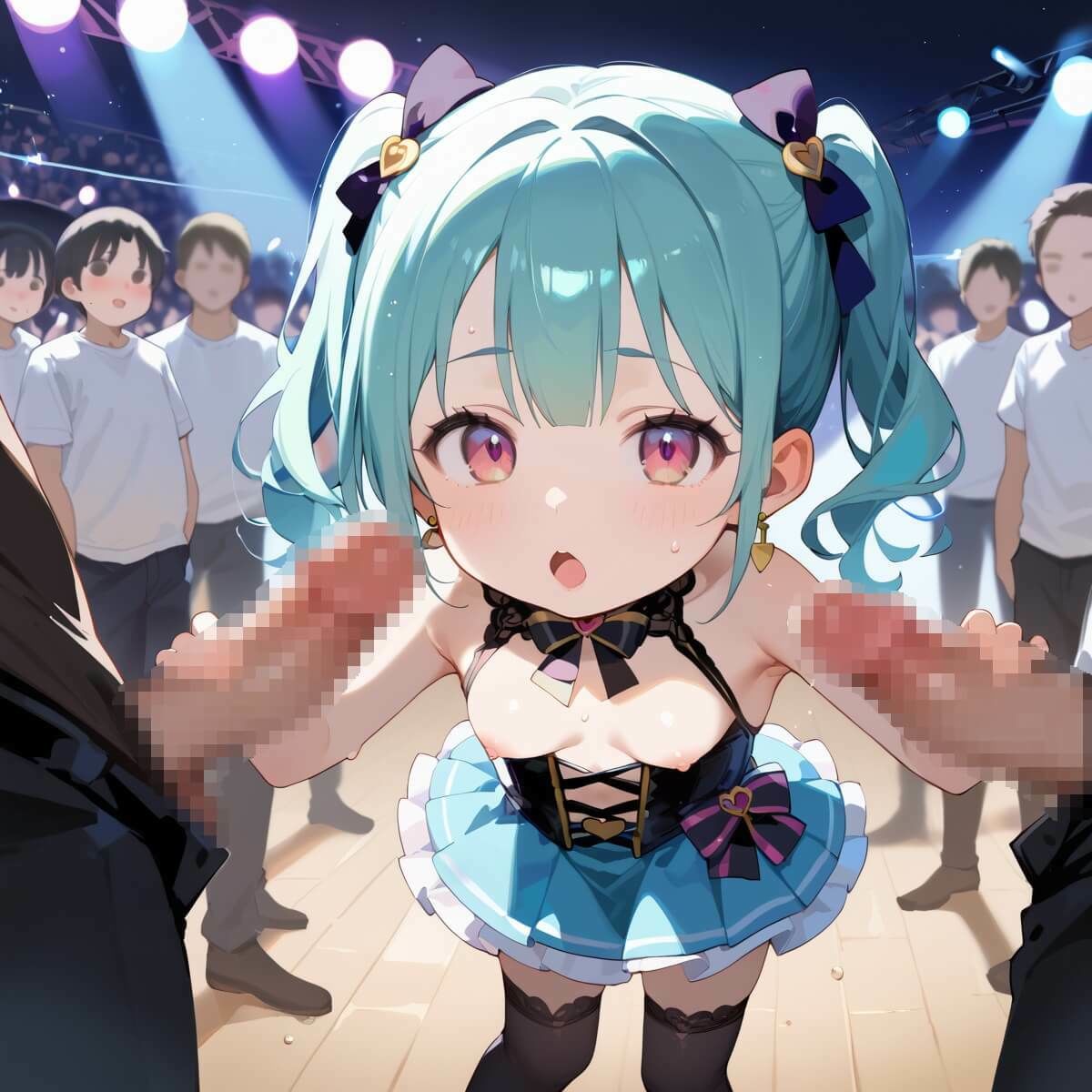ちっぱいアイドルエッチすぎるファンサ2★230枚 サンプル画像 6