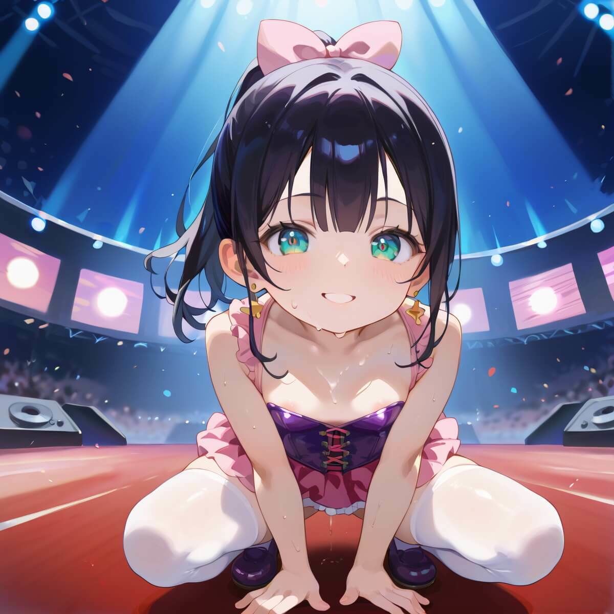 ちっぱいアイドルエッチすぎるファンサ3★230枚 サンプル画像 6
