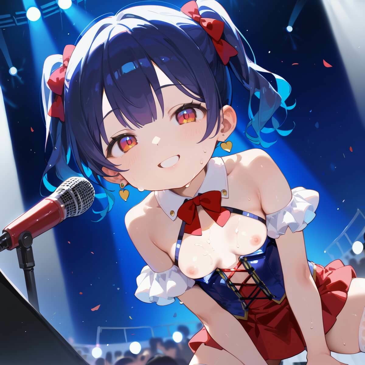ちっぱいアイドルエッチすぎるファンサ5★230枚 サンプル画像 2