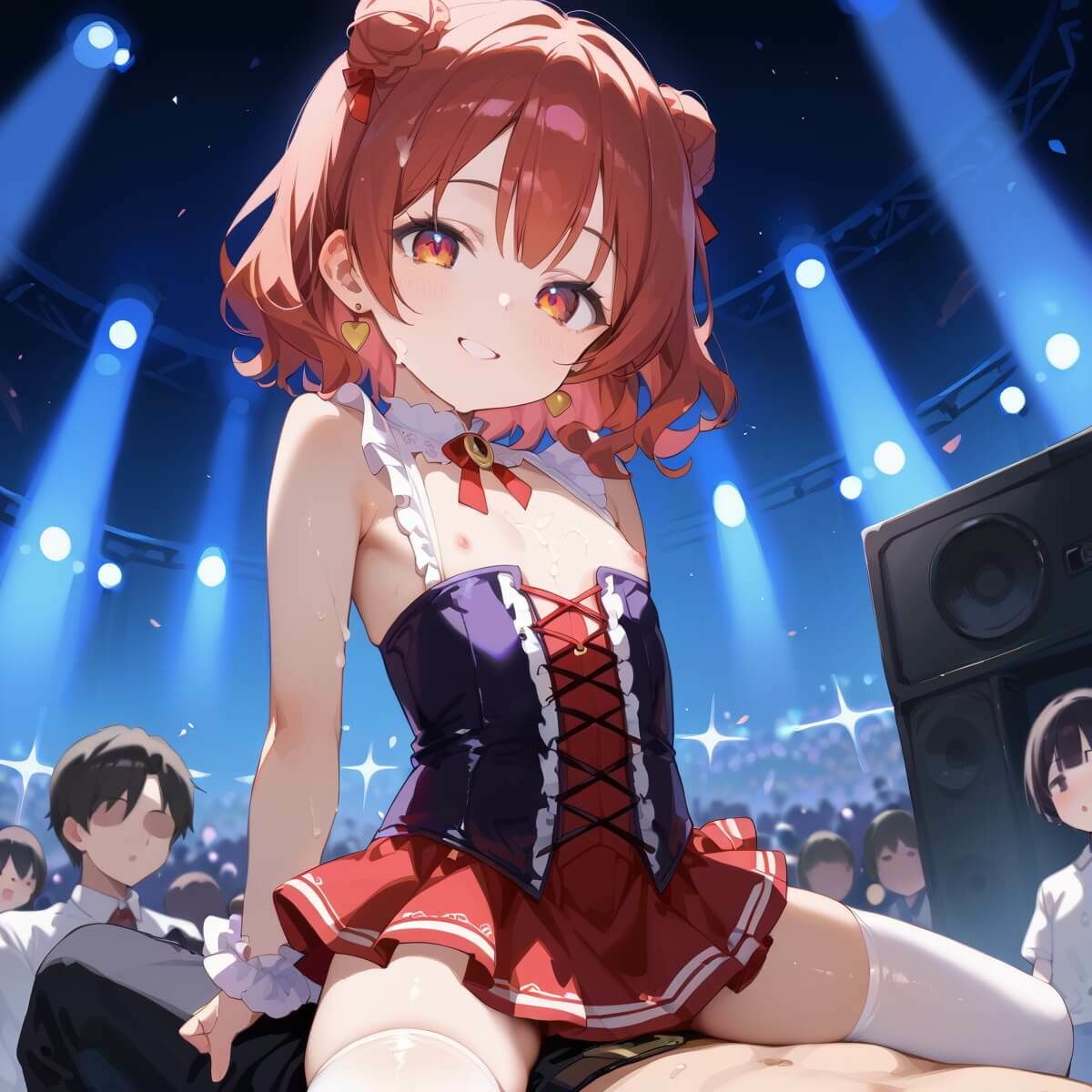 ちっぱいアイドルエッチすぎるファンサ5★230枚 サンプル画像 4
