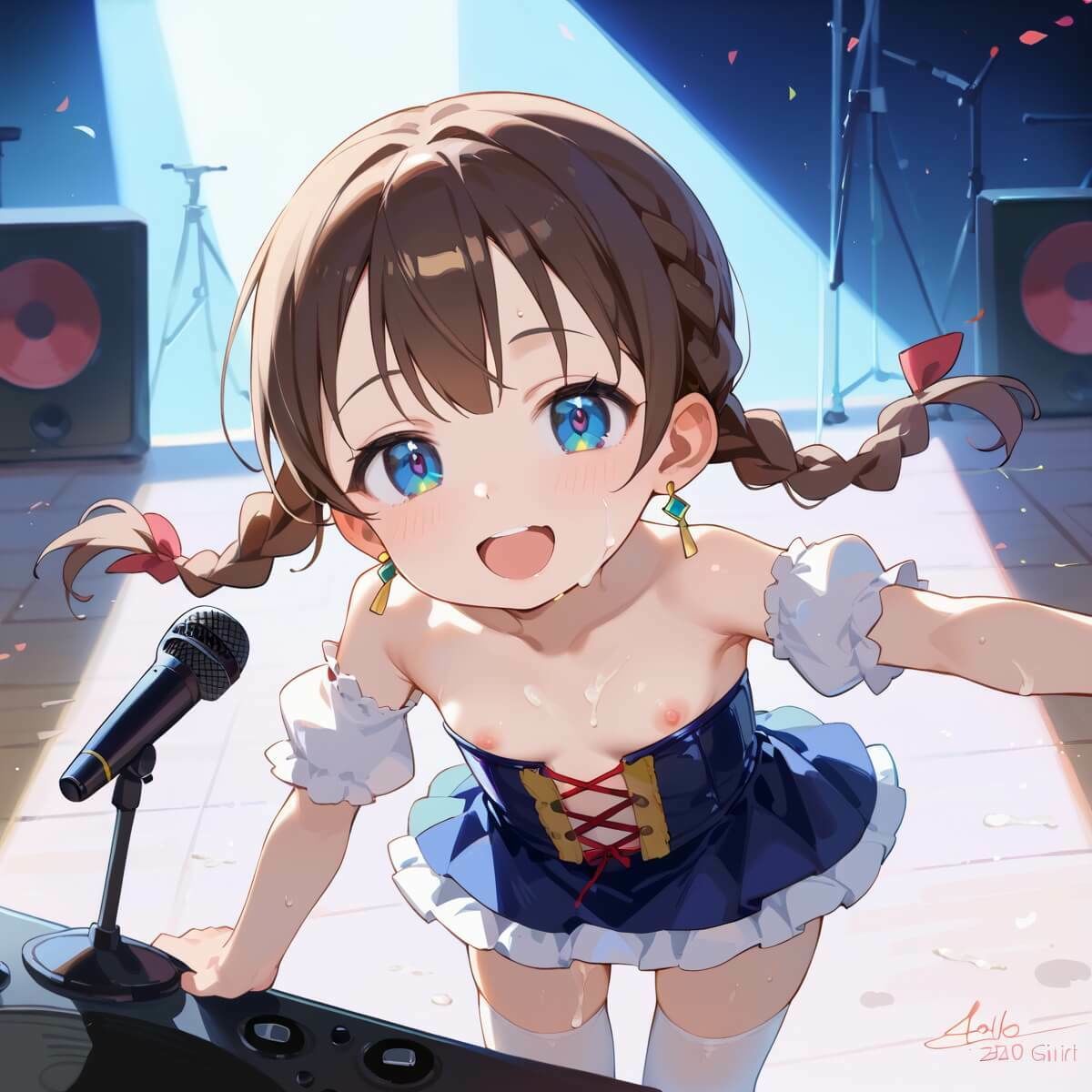 ちっぱいアイドルエッチすぎるファンサ5★230枚 サンプル画像 5