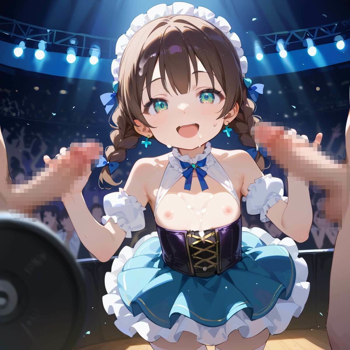 ちっぱいアイドルエッチすぎるファンサ5★230枚 サンプル画像 6