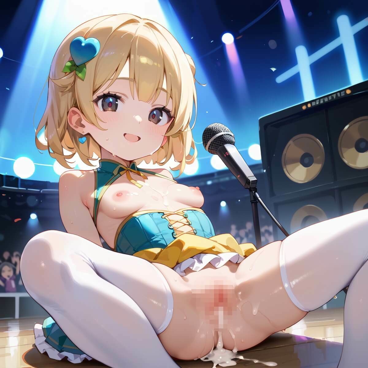 ちっぱいアイドルエッチすぎるファンサ5★230枚 サンプル画像 9