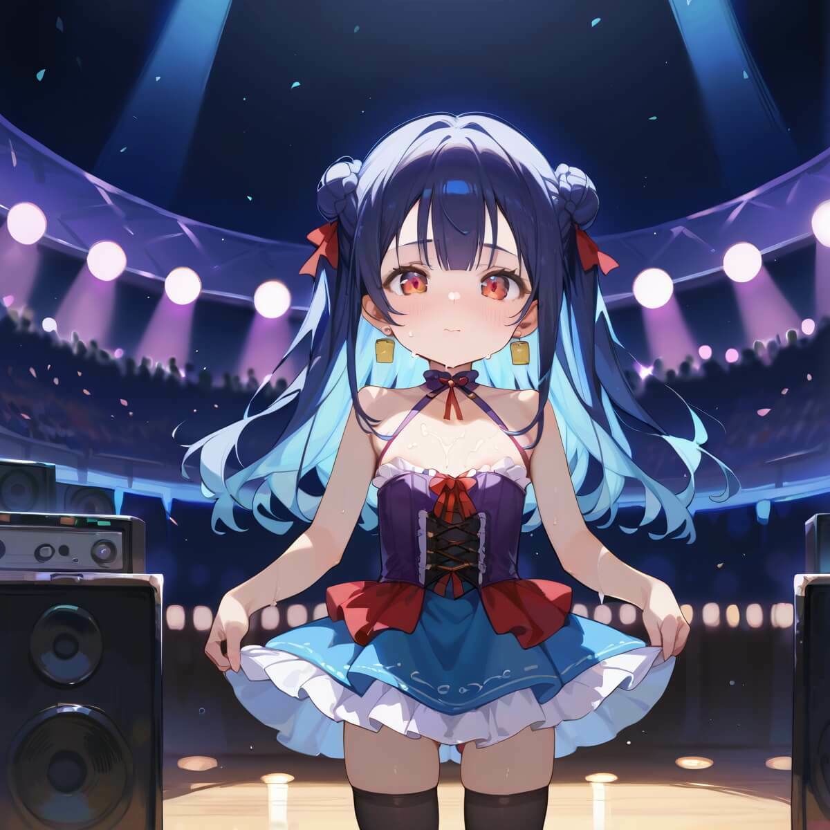 ちっぱいアイドルエッチすぎるファンサ5★230枚 サンプル画像 11