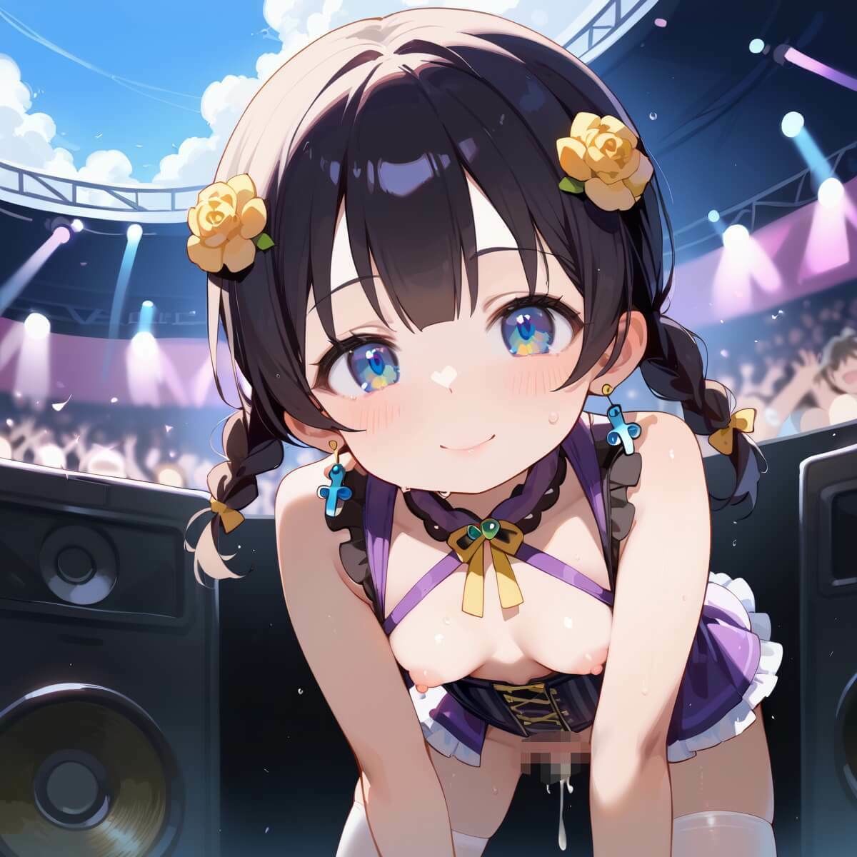 ちっぱいアイドルエッチすぎるファンサ6★230枚 サンプル画像 8