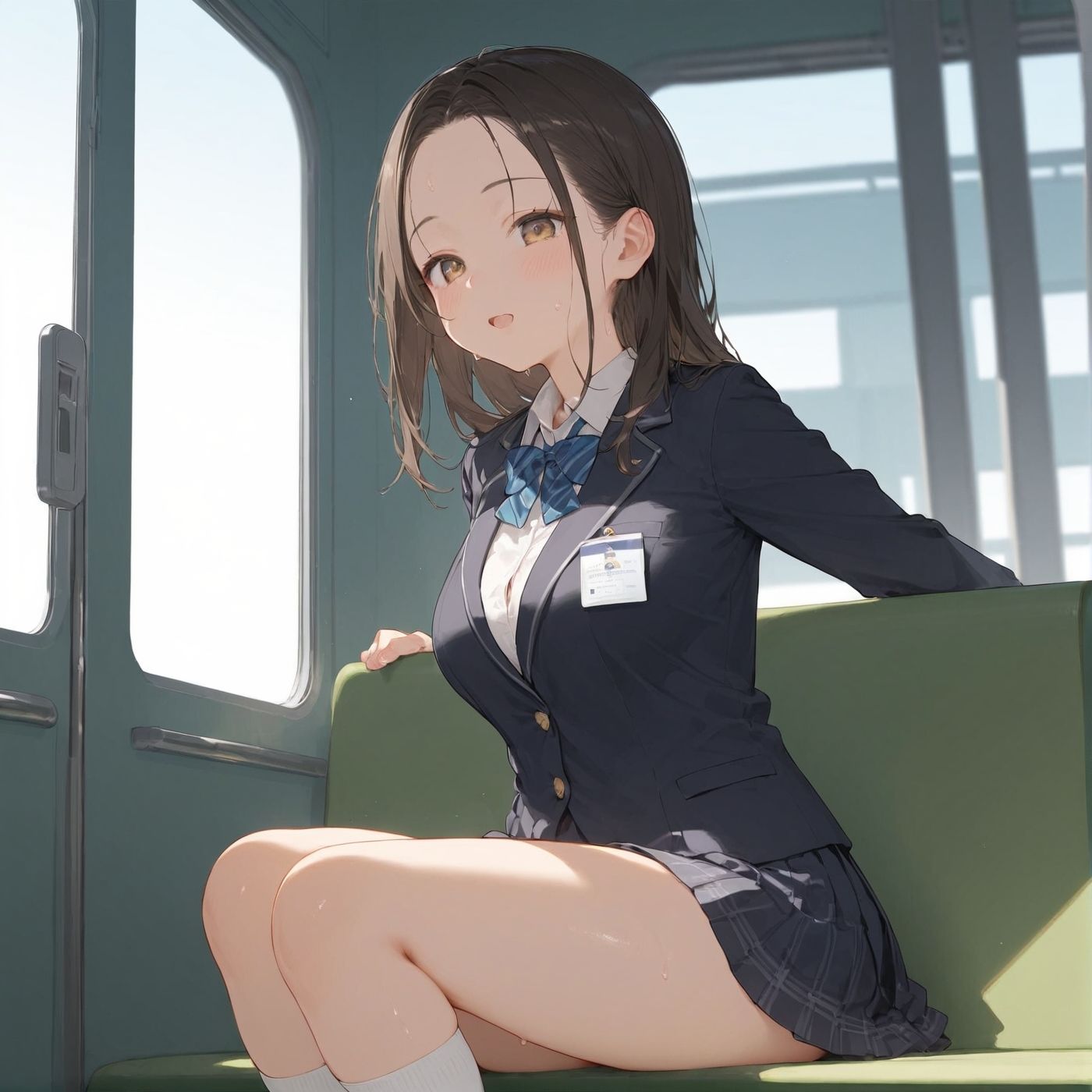 ビッチ用レ●プ車両!乗ったら終点まで乗り継ぎまくってください3【制服美少女の厳選CG500枚収録】7