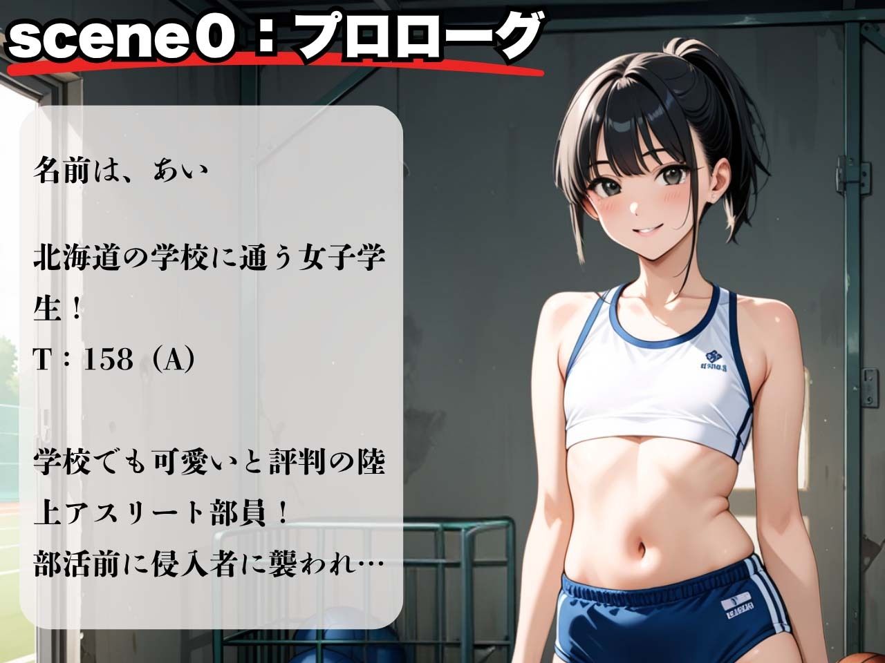 陸上女子を強●セックス！複数プレイで清純まんこ崩壊 サンプル画像 3