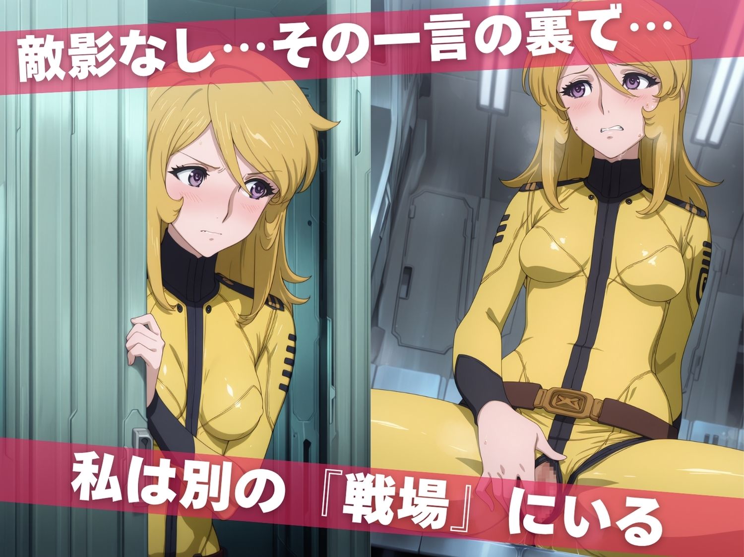 サンプル画像2:オナニー覗かれ寝取られて  宇宙戦艦ヤ●ト 〜 宇宙編 〜 おじさんに暴かれた秘密(既読スルーのその後で) [d_646308]