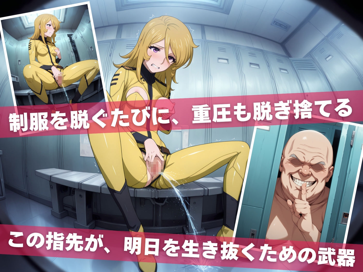 サンプル画像3:オナニー覗かれ寝取られて  宇宙戦艦ヤ●ト 〜 宇宙編 〜 おじさんに暴かれた秘密(既読スルーのその後で) [d_646308]