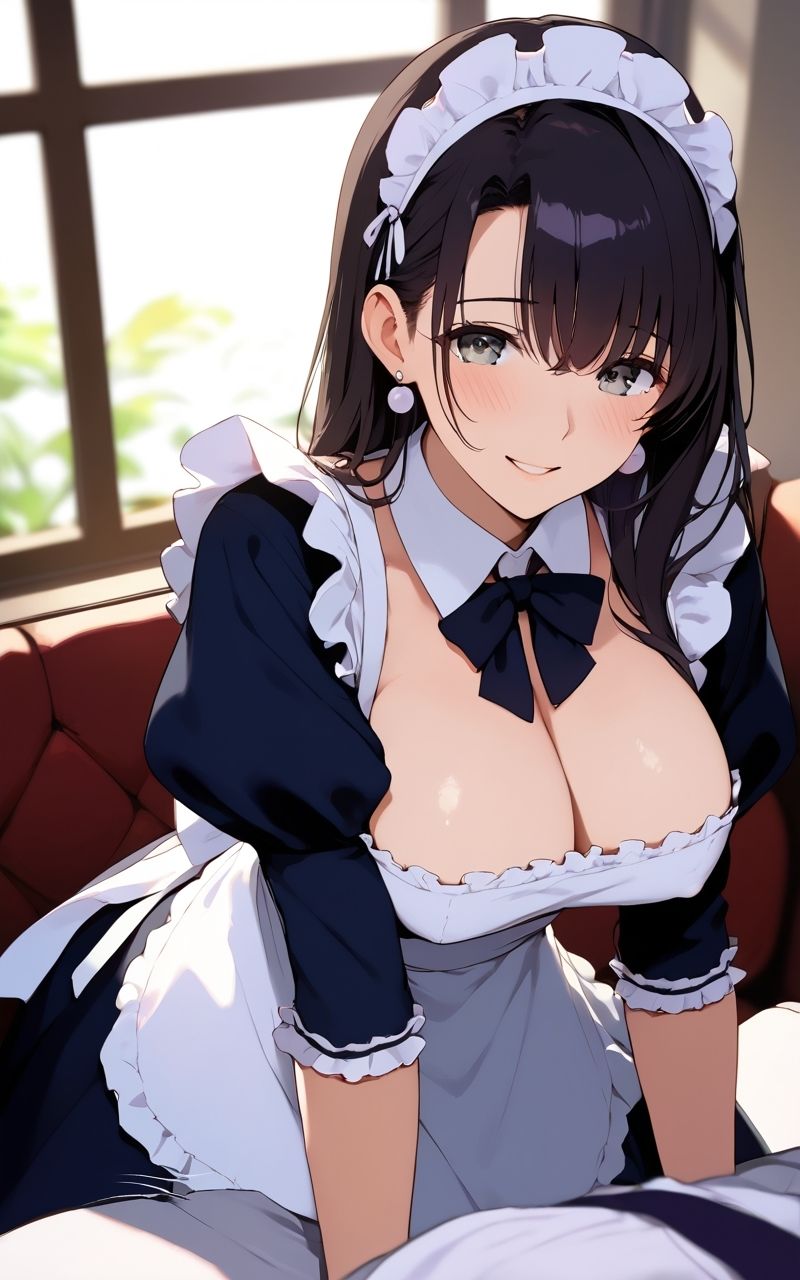 サンプル画像6:ヤリ放題できるメイド喫茶  中出し無料でご主人様優待中  【AIヌードグラビア写真集】(ろぺまるLABO) [d_646369]