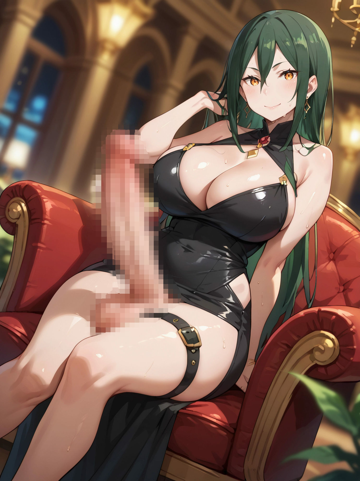 サンプル画像6:Re:ゼ〇から始める異世界生活〜厳選3名ふたなり集〜(秘密結社あーる) [d_646380]