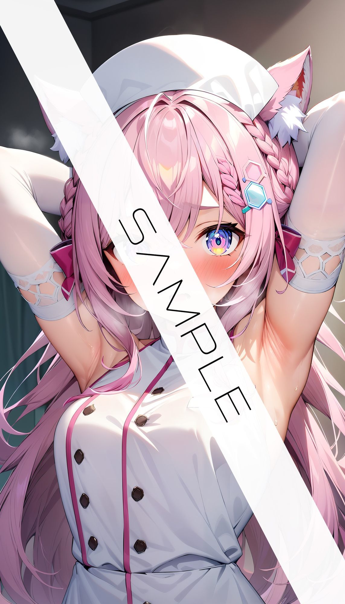 サンプル画像1:Hakui Ather Costume 01(AI Luvratory) [d_646431]