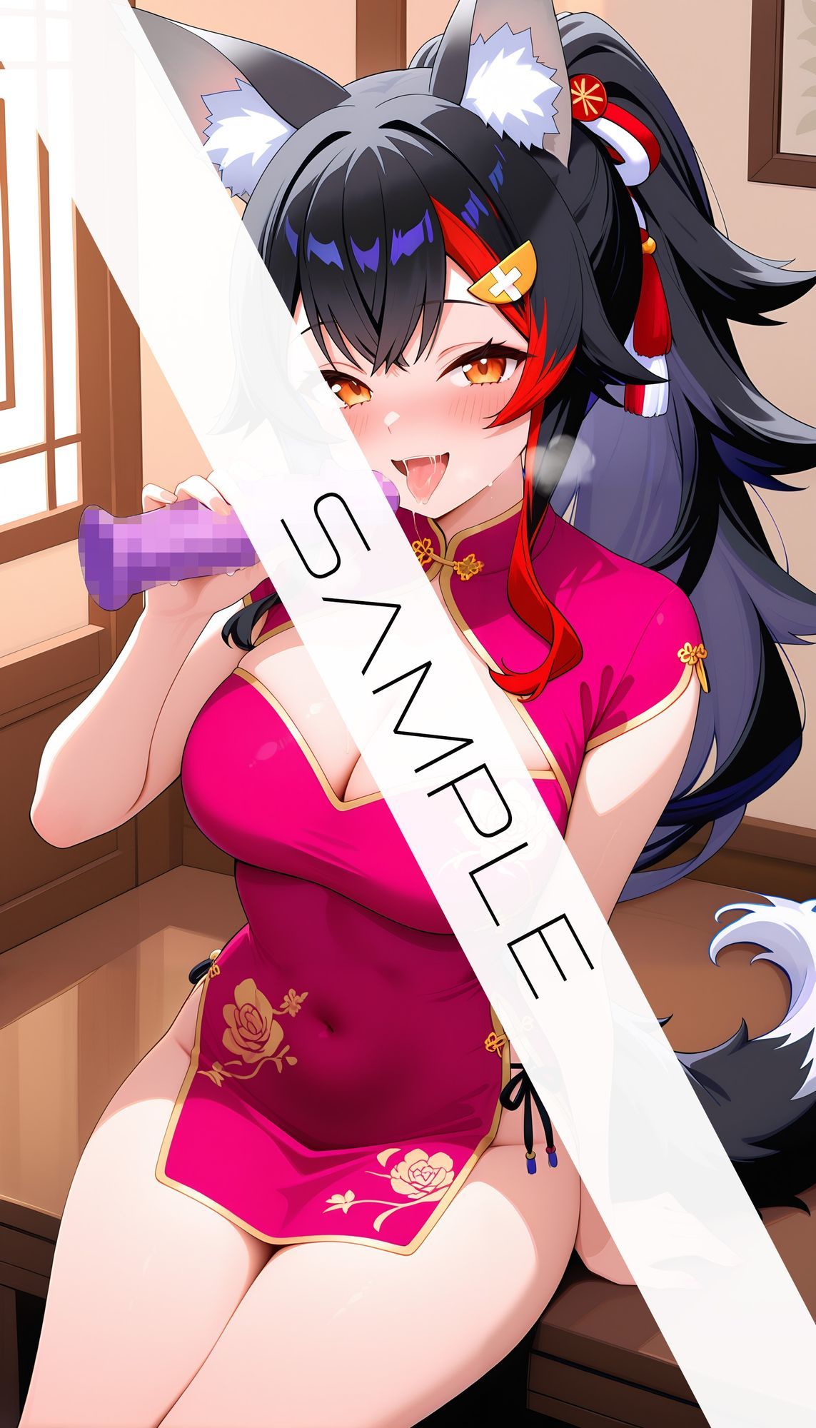 サンプル画像6:Ookami Ather Costume 01(AI Luvratory) [d_646436]