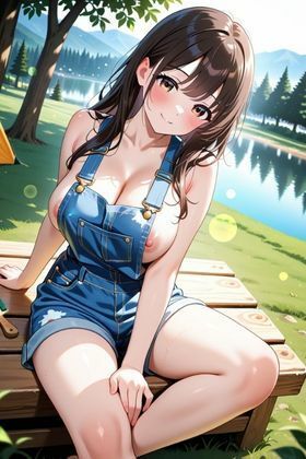 ソロキャン女子のアウトドアオナニー 〜無人テントはイキ放題〜 画像1