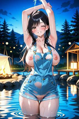 サンプル画像4:ソロキャン女子のアウトドアオナニー 〜無人テントはイキ放題〜(フエラムネ出版) [d_646531]