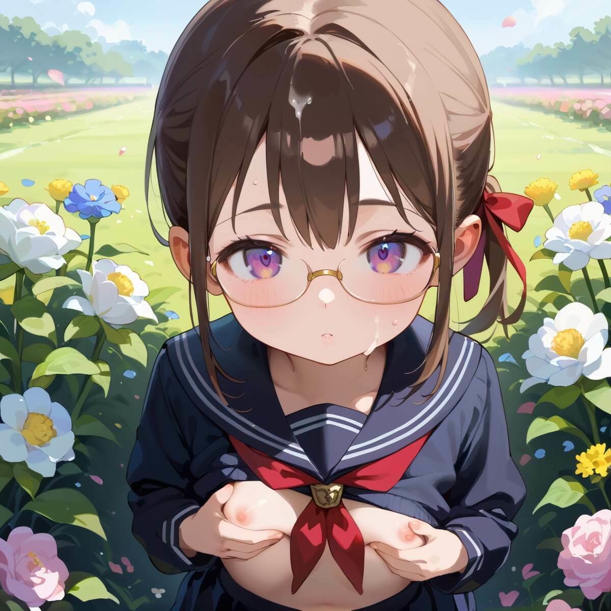 ロリ美少女と幻想花畑★260枚10