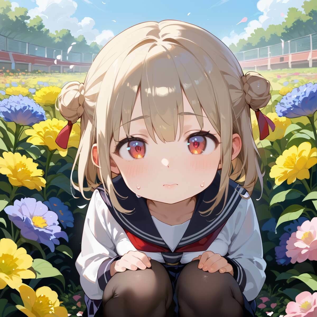 ロリ美少女と幻想花畑2★260枚 サンプル画像 3