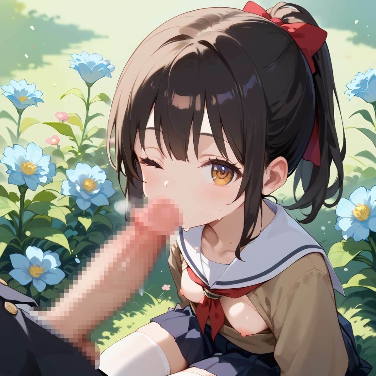 ロリ美少女と幻想花畑2★260枚 サンプル画像 6