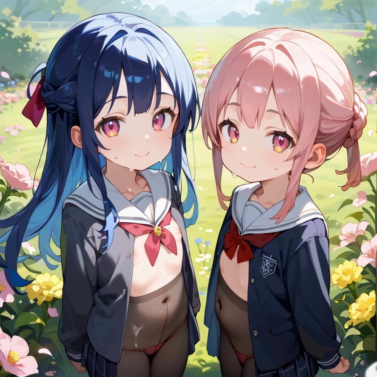 ロリ美少女と幻想花畑2★260枚 サンプル画像 10